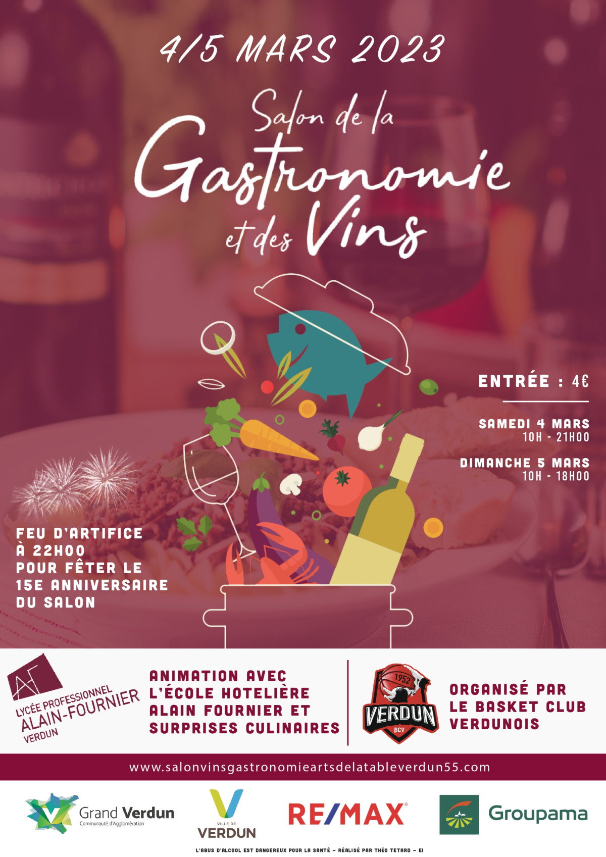 Verdun Le Salon Des Vins De La Gastronomie Et Des Arts De Table Est