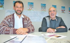 Gilles Renaud, le technicien, et Gérard Laurent, élu à la Chambre d’Agriculture de la Meuse, vont prochainement clore le dossier LGV avec la présentation de la note de synthèse agricole, cinq ans après sa mise en service.