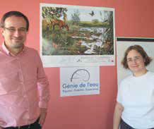 Antoine Seren Rosso et Anne Gobert, les nouveaux génies de l’eau pour les petites collectivités locales.