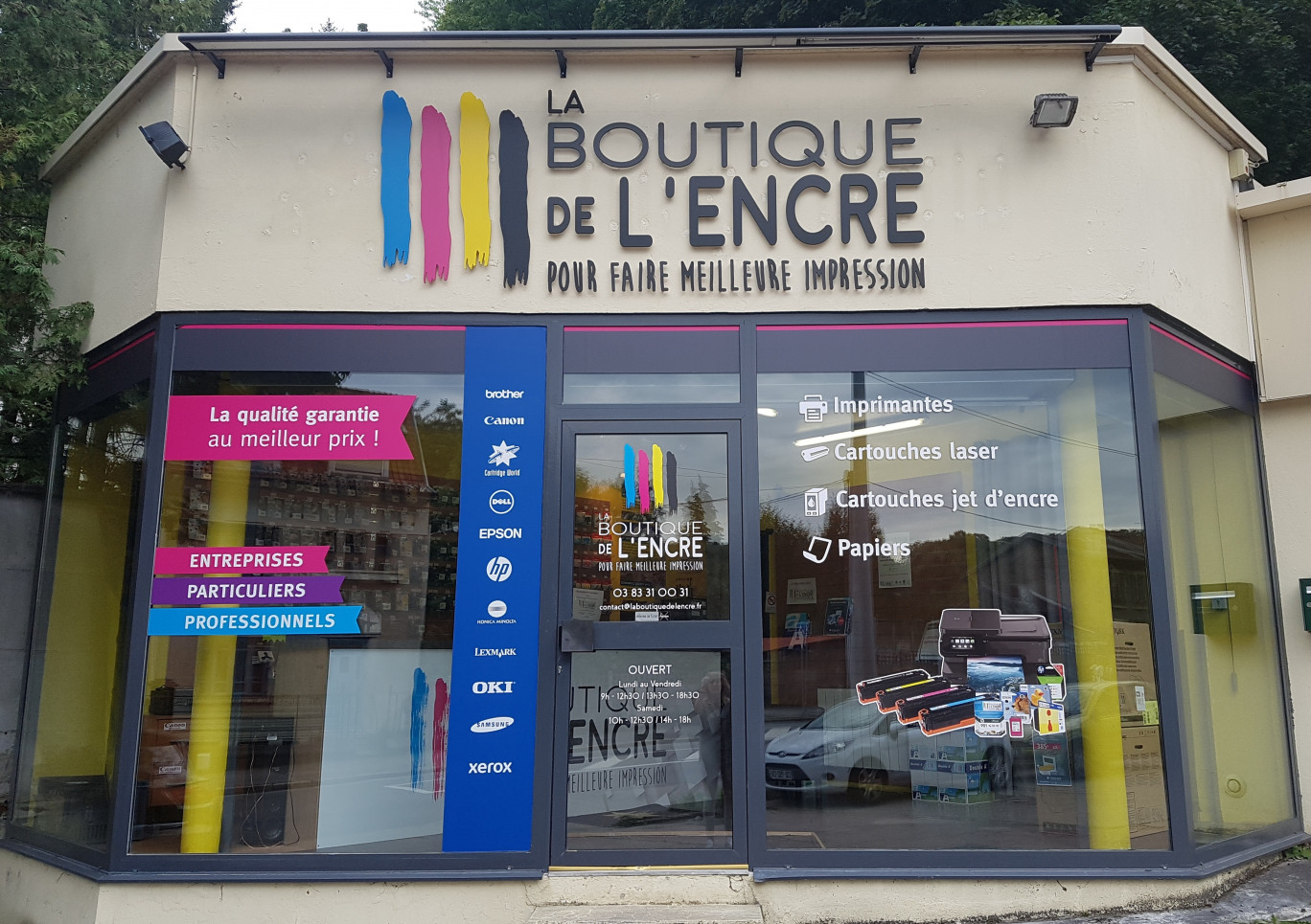 La Boutique de l’Encre propose un service de qualité pour les particuliers et les professionnels.