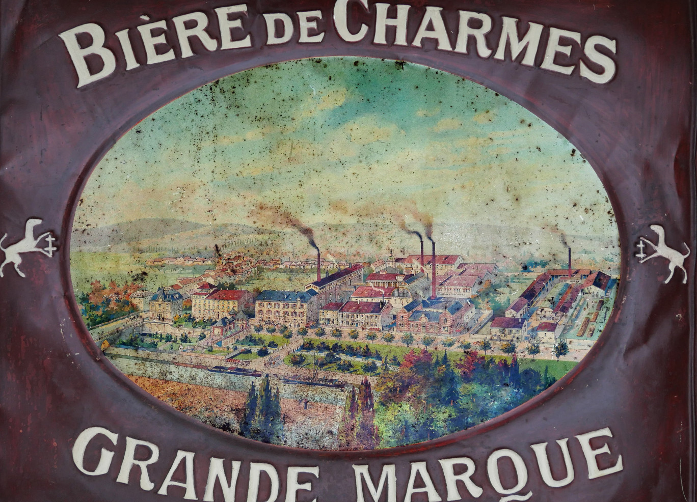 «Bière en tôle» au Musée français de la brasserie