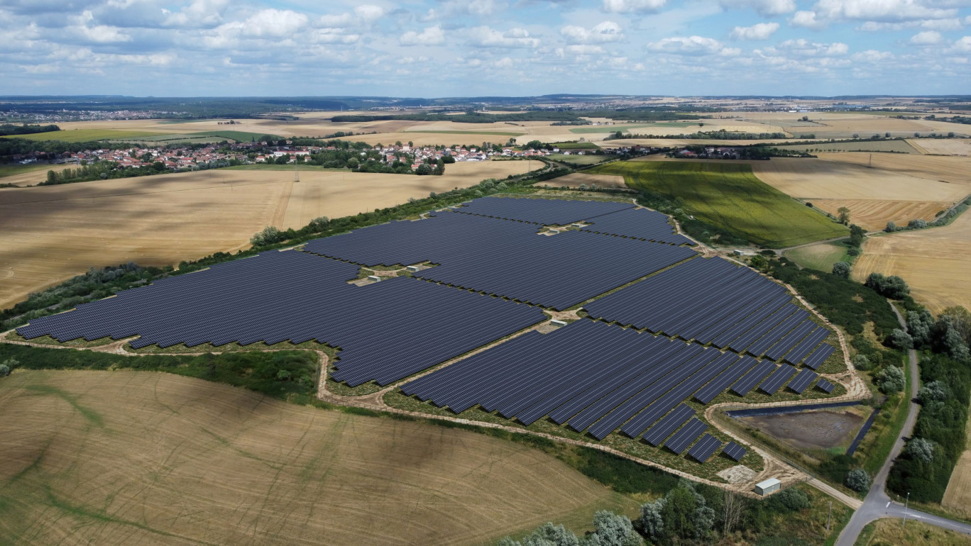 © Engie Green. Un parc photovoltaïque prendre place à l’horizon 2027, au lieu-dit des Rouaux, sur le terrain d’une ancienne friche industrielle sur le territoire des communes de Jarny et Giraumont. 