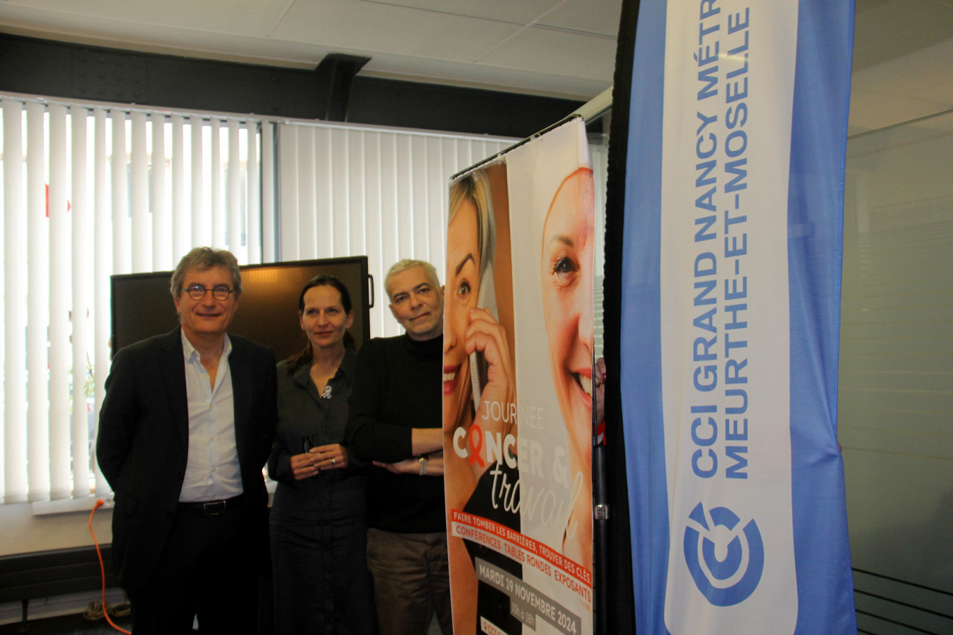 L’Institut de cancérologie de Lorraine (ICL) et la CCI Grand Nancy Métropole Meurthe-et-Moselle organisent, le 19 novembre une Journée Cancer et Travail.