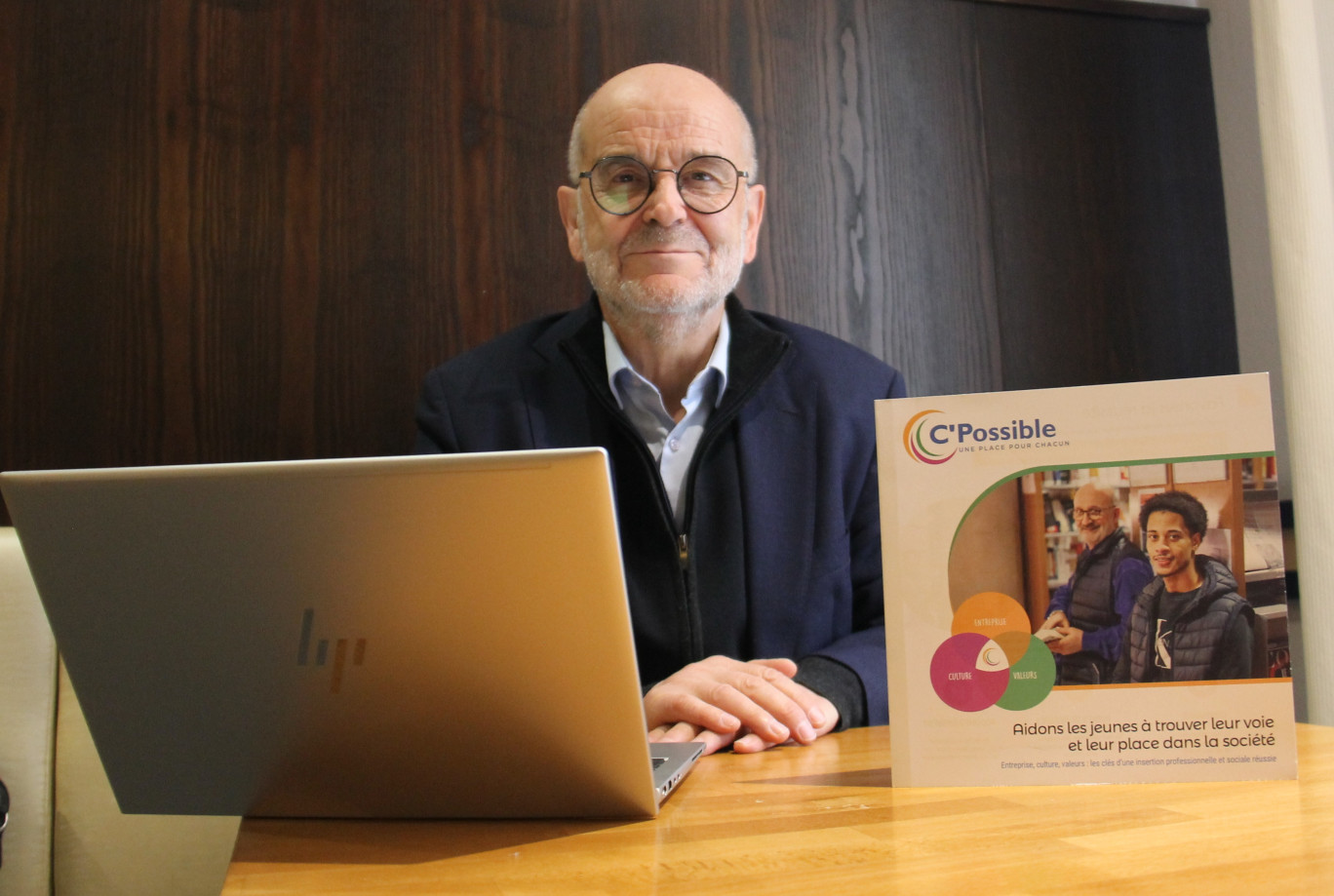 «Notre objectif est d’accompagner ces jeunes des lycées professionnels en partenariat volontaire avec la communauté éducative», assure Denis Heftre, le délégué régional Grand Est de l’association C’Possible.