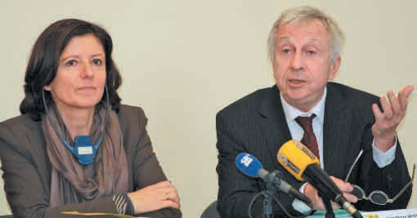 Malu Dreyer, ministre-présidente du Land de Rhénanie-Palatinat vient de prendre la présidence de la Grande Région après de deux ans de gouvernance lorraine avec Jean-Pierre Masseret, président du Conseil régional.