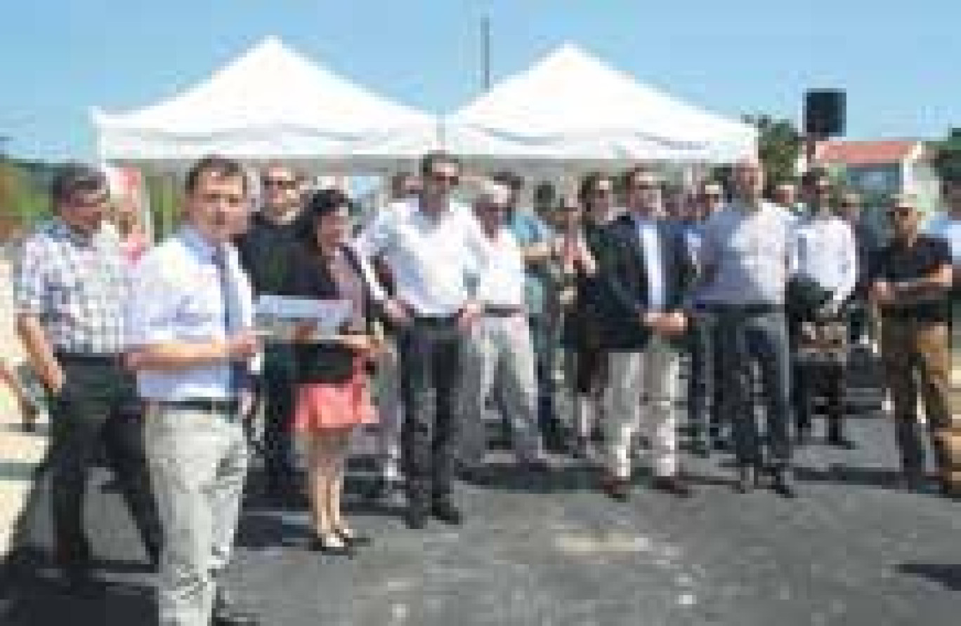 L’inauguration officielle de l’Éco-Parc Artisanal du Toulois s’est déroulée le 8 juillet en présence des élus de la Communauté de communes et des différents partenaires de l’opération.