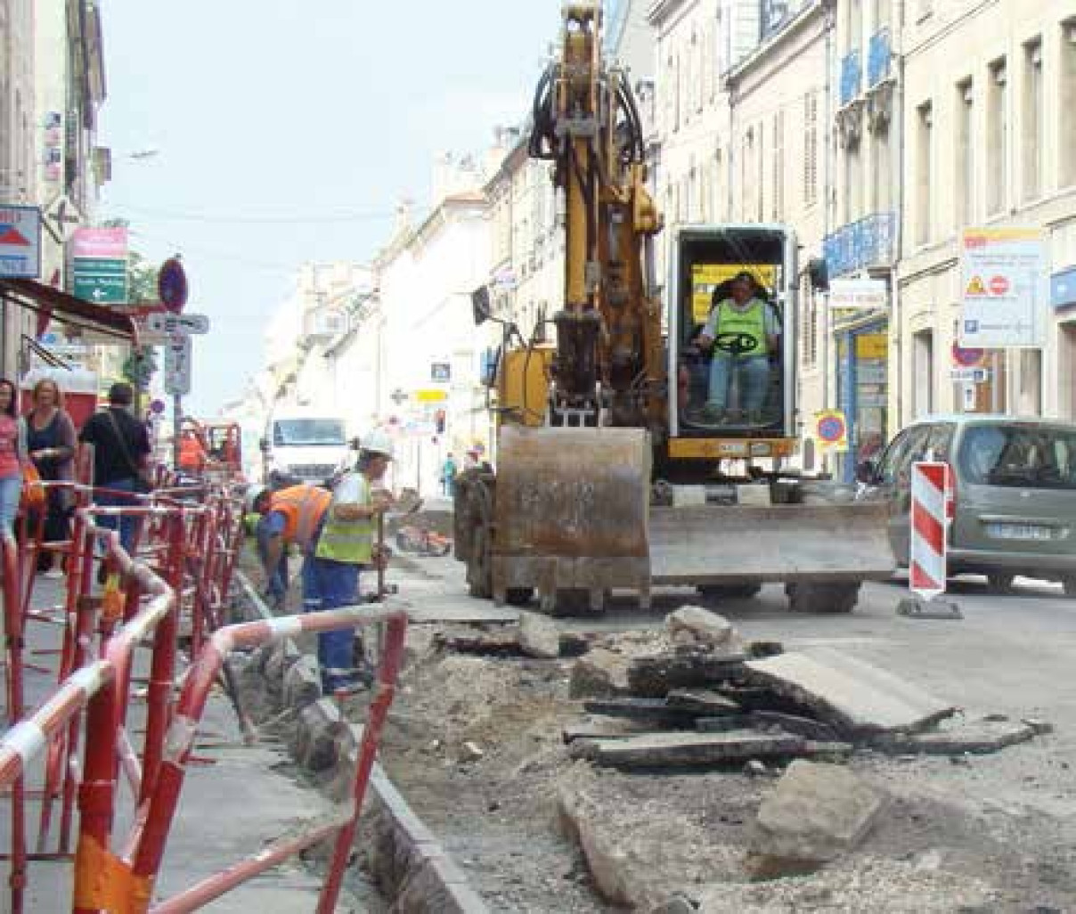 Cet été le Grand Nancy a été un chantier à ciel ouvert, travaux d'entretien de voirie, d’aménagements des places Thiers et Charles III, et la Ligne 2 en service depuis le 24 août.