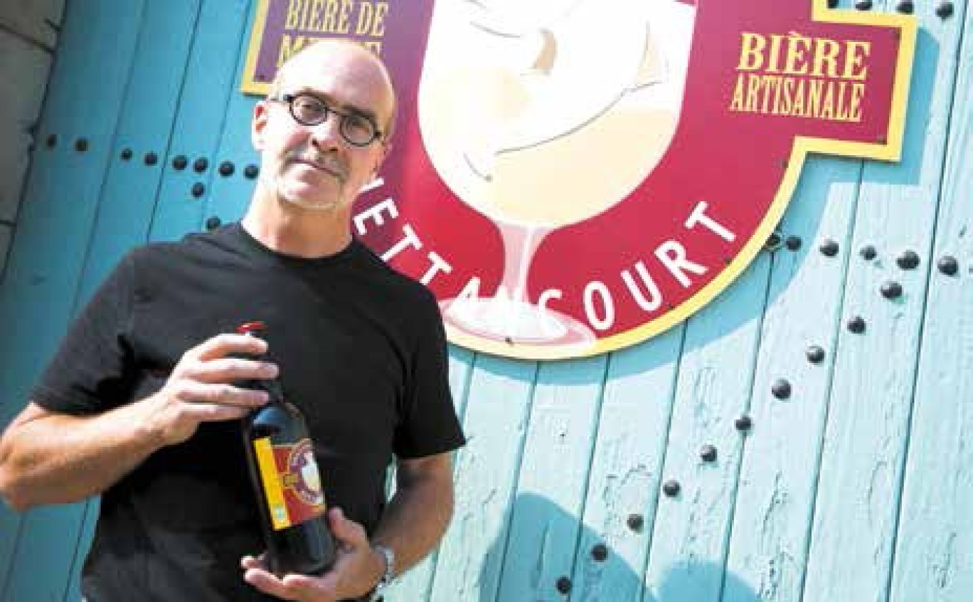 Jean-Luc Poncin est le gérant de la micro-brasserie de Nettancourt, qui a ouvert ses portes fin mai.