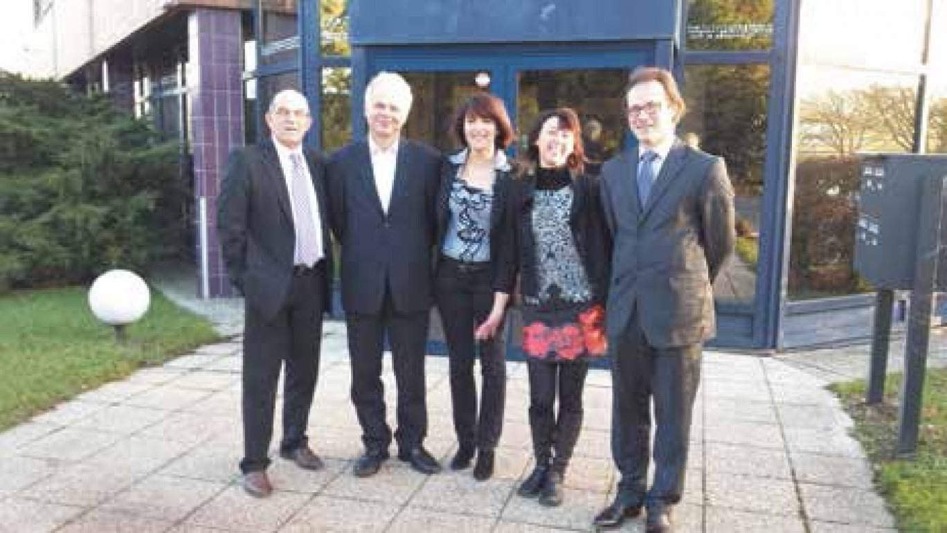 Dominique Thomassin, Michel Zirah, Stéphanie Gentit, Isabelle Chaillet et Jean-Maurice Nesme de Nexiom Nancy.