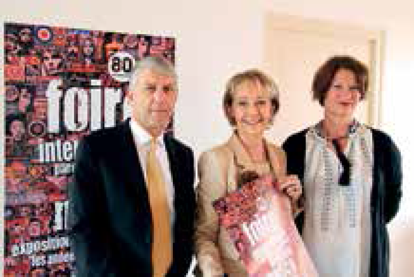 Jean Loctin, Élisabeth Laithier et Catherine Nardi.