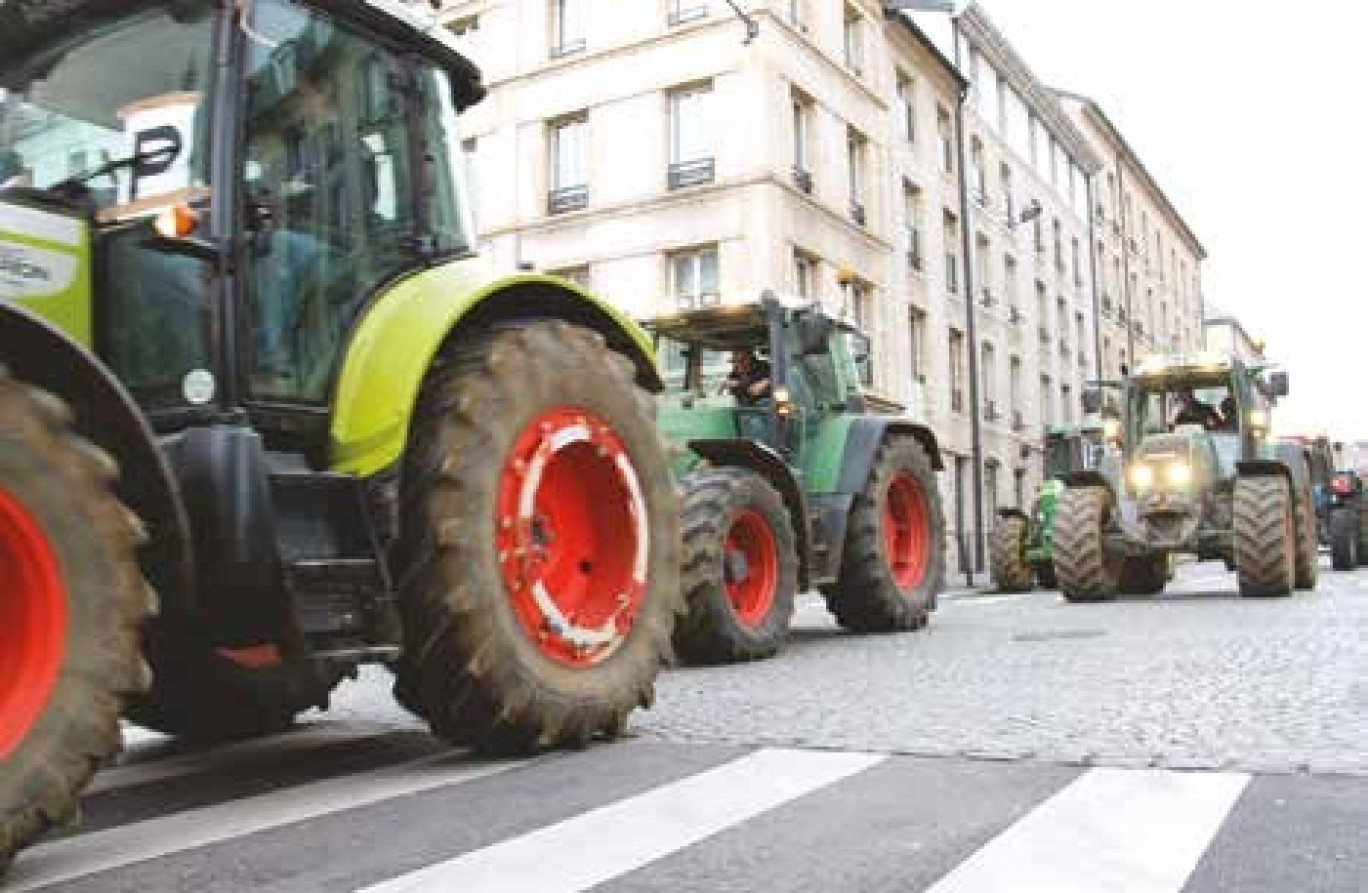 Les tracteurs de la colère…