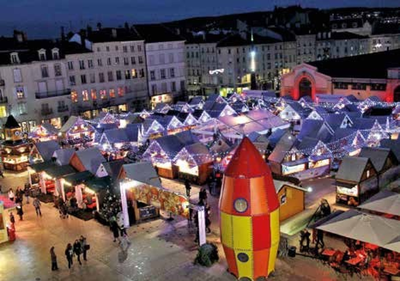 C’est beau un marché la nuit…