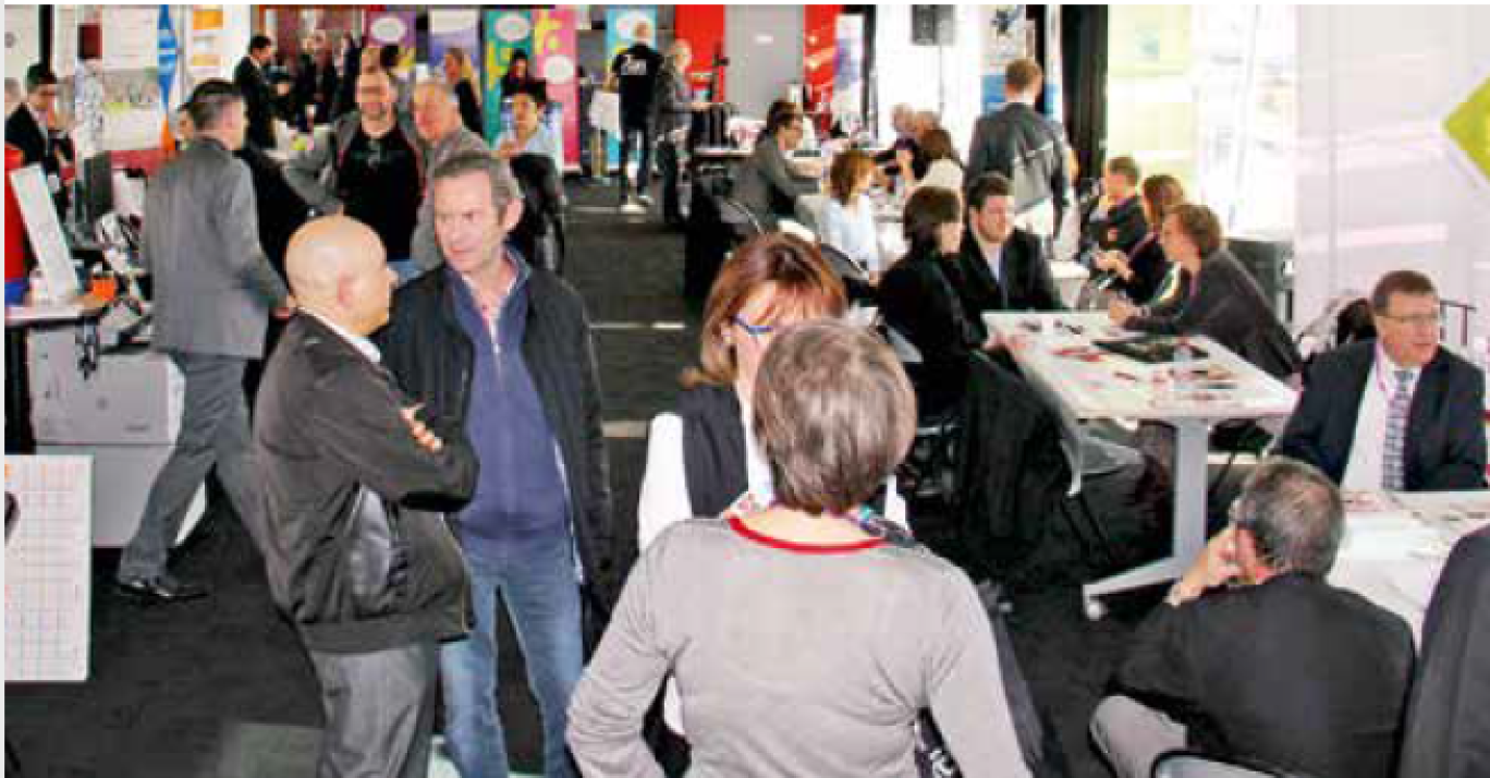 Décollage annoncé du Salon de l’Entreprise Lorraine vol 2017, le 30 mars, au stade Marcel Picot de Tomblaine.