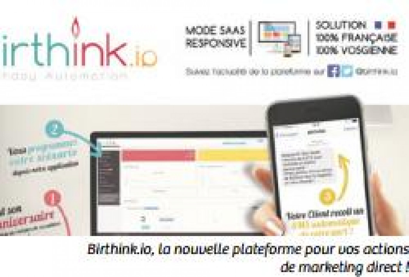 Birthink.io, pour vos actions de marketing direct