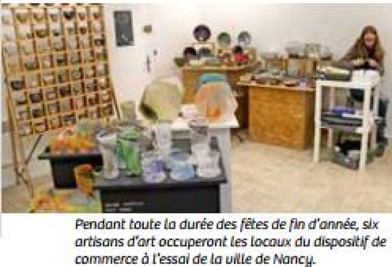 Une boutique éphémère à Nancy