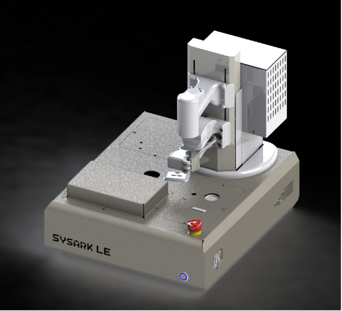 Sysark Low Energy, robot breveté par une équipe d’ingénieurs et de scientifiques.