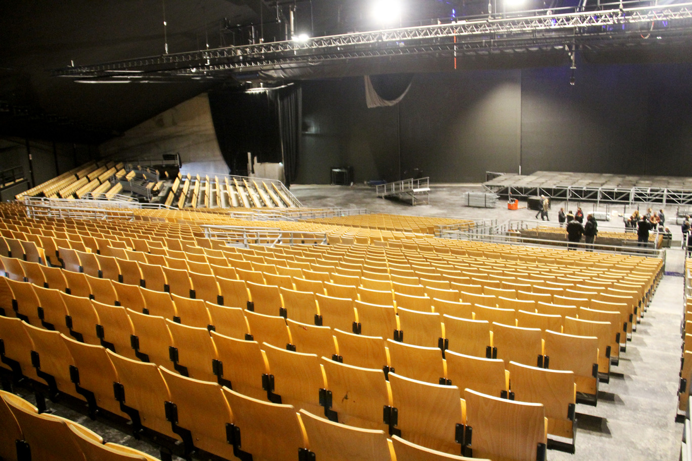 La première tranche des travaux, concernant l’intérieur du Zénith de Nancy, vient de s’achever la semaine dernière.