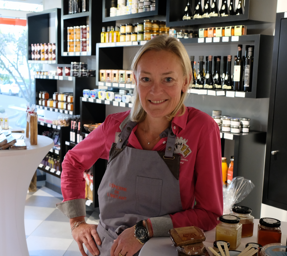 Élise Marion, la fondatrice de l’Épicerie de l’Instant.