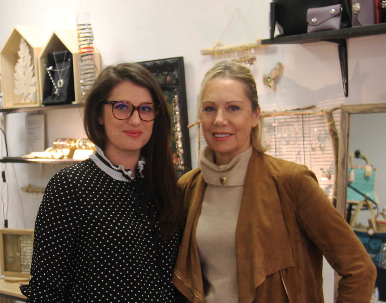 Laure Glory et sa mère Sophie viennent d’ouvrir «Les Filles de la Place », une boutique de créateurs pas comme les autres du côté de la place des Vosges à Nancy.

