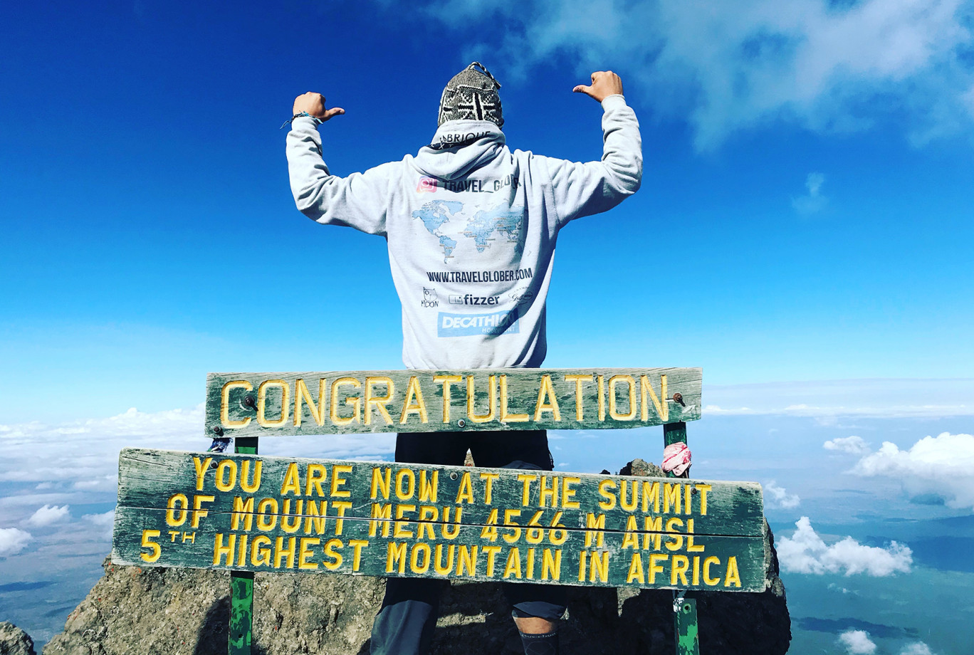 Sur l’un des plus hauts sommets africains en Tanzanie, c’est l’une des nombreuses étapes des périples version découverte que le Nancéien Théau Ropele a réalisé avant de se lancer dans la vie active. 