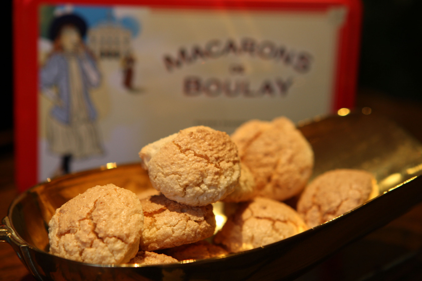 L’entreprise propose des macarons irrésistible.