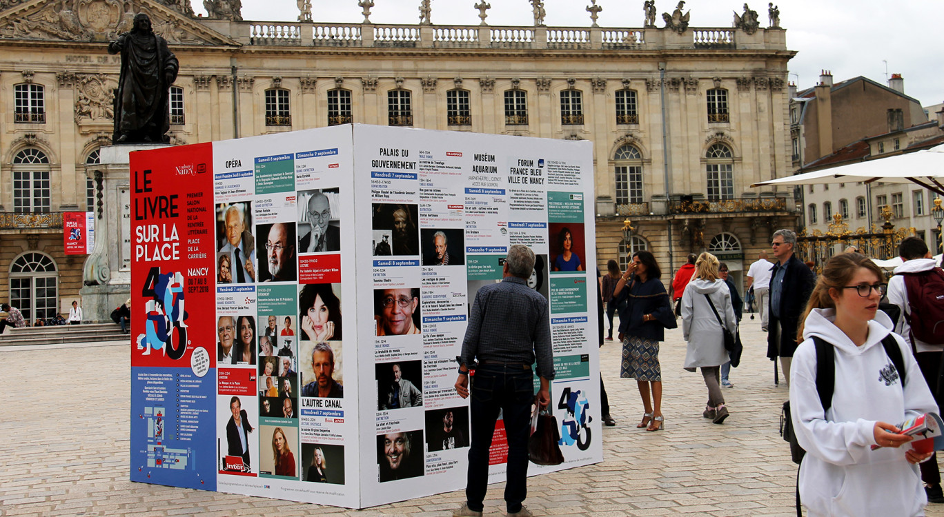 Livre sur la Place à Nancy : Le compte à rebours commence