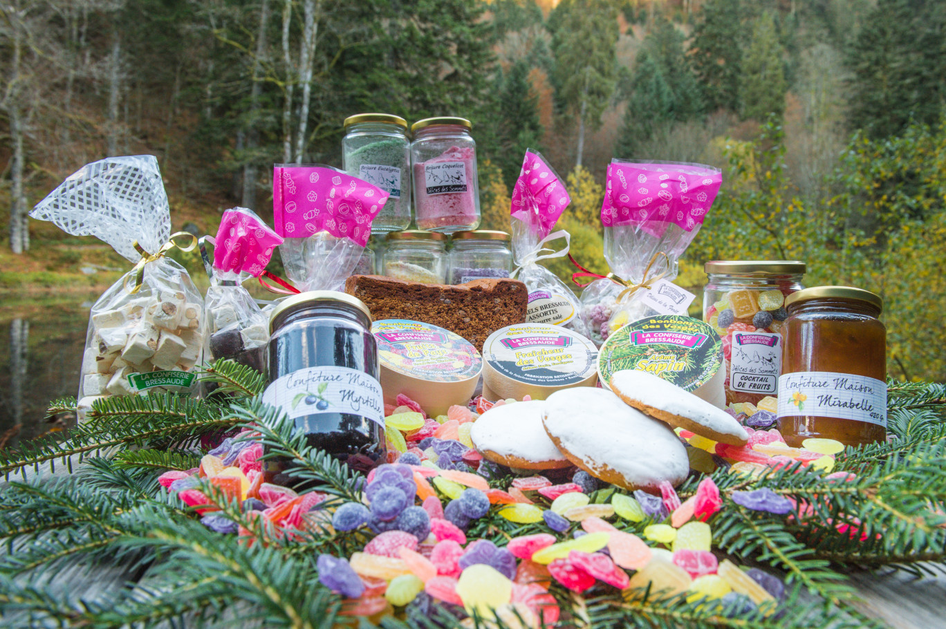 La Confiserie Bressaude propose des bonbons succulents.